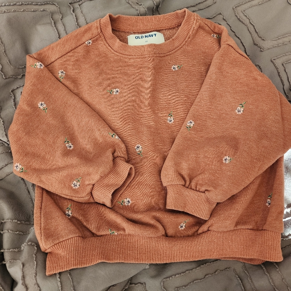 Floral sweatshirt